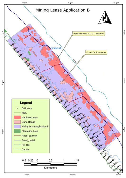 Block B Silkhali (799 hectares)