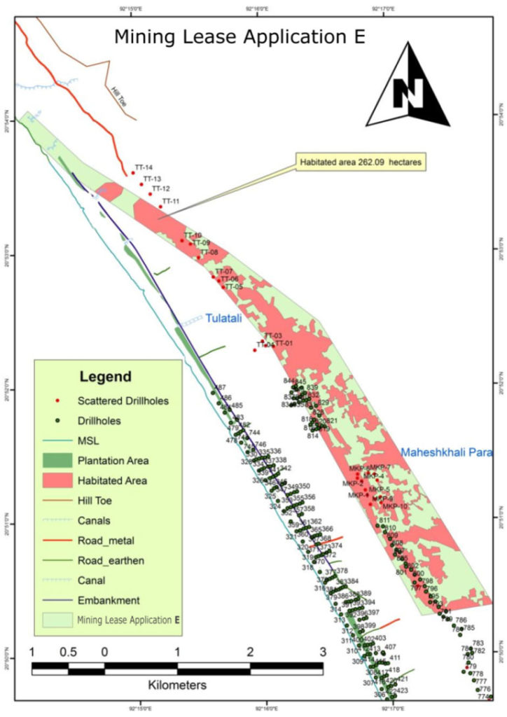 (742 hectares) Block E Moheshkhali and Tulatali